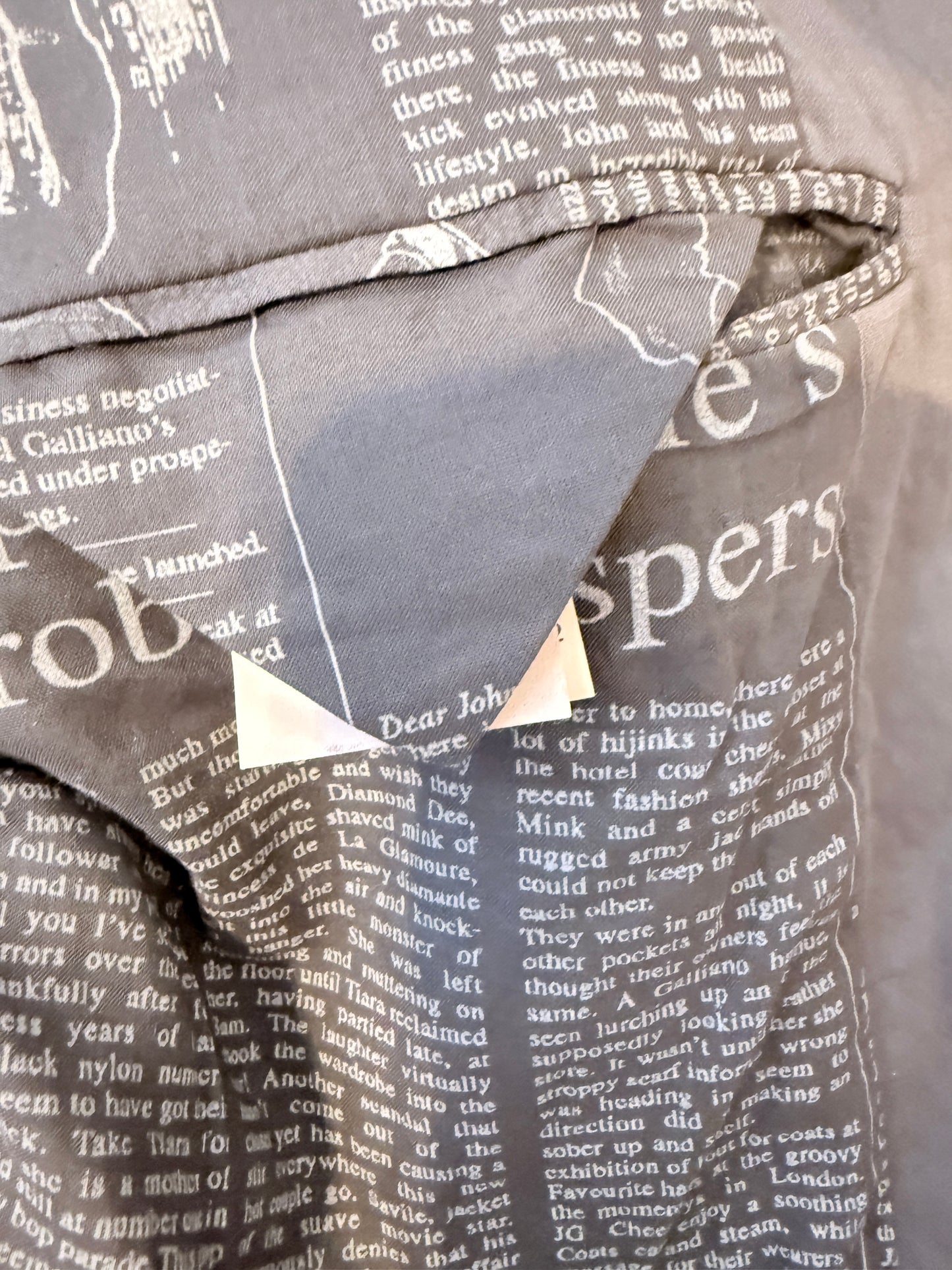 Vintage John Galliano Blazer – Heren | Designer blazer in chocoladebruin