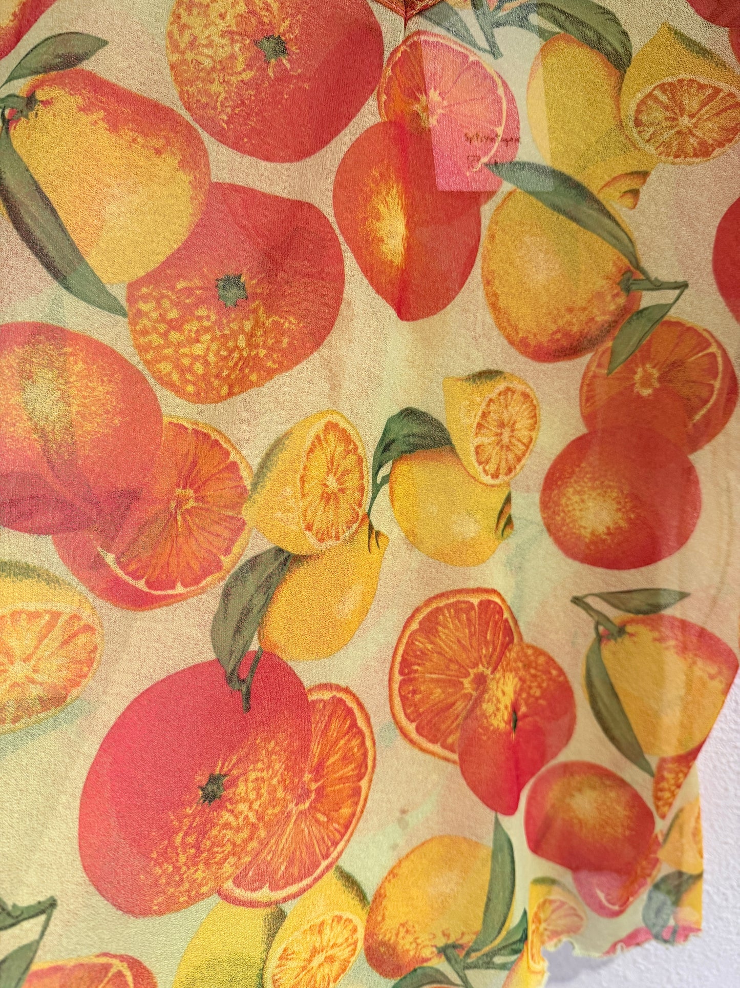 See through top | fruit | Maat 38/40
