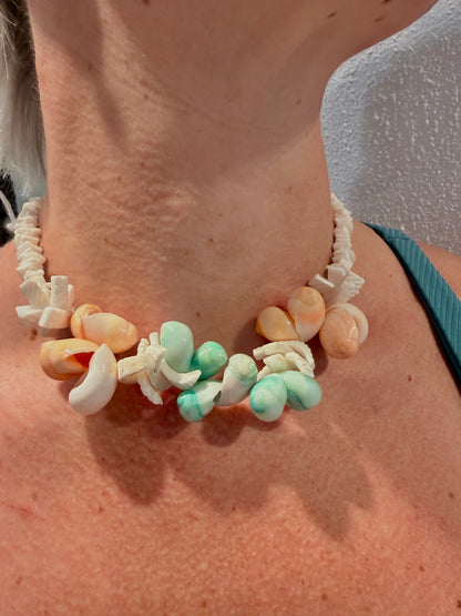 Vintage schelpen ketting