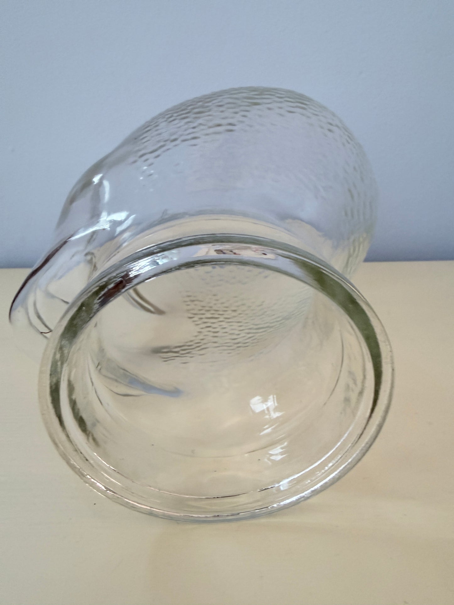 Vintage 70s glazen hoofd