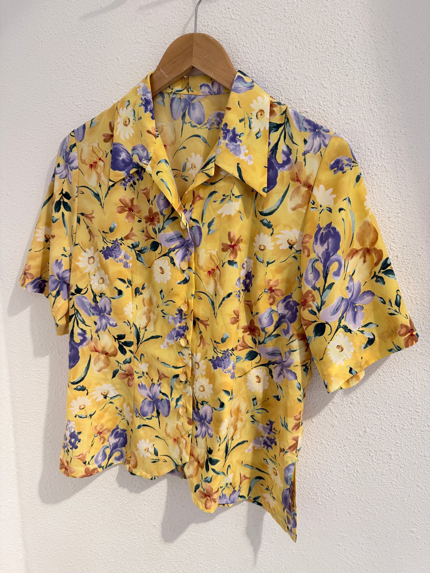 Vintage blouse | gebloemd | Maat L