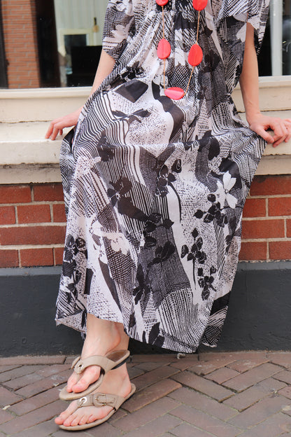 Oscar de La Renta kaftan dress