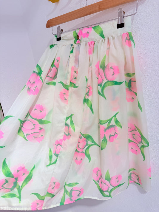 Vintage 60s rok | see through