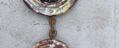 Vintage keramieken wandhanger