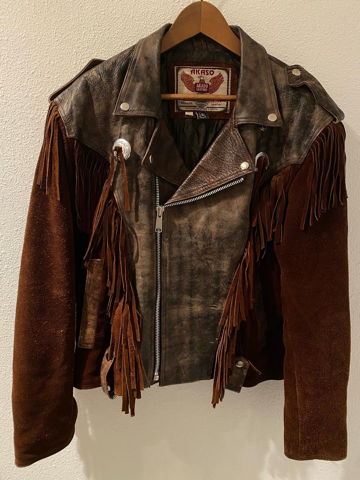 Vintage Akaso Cowboy Bikerjack – The Ultimate Statement Piece