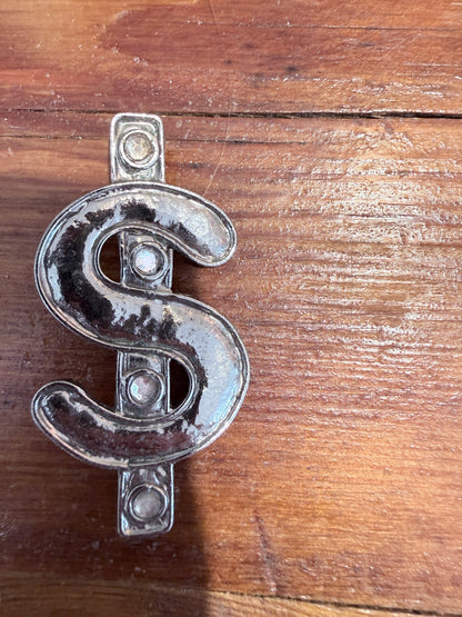 Dollar sign Broche