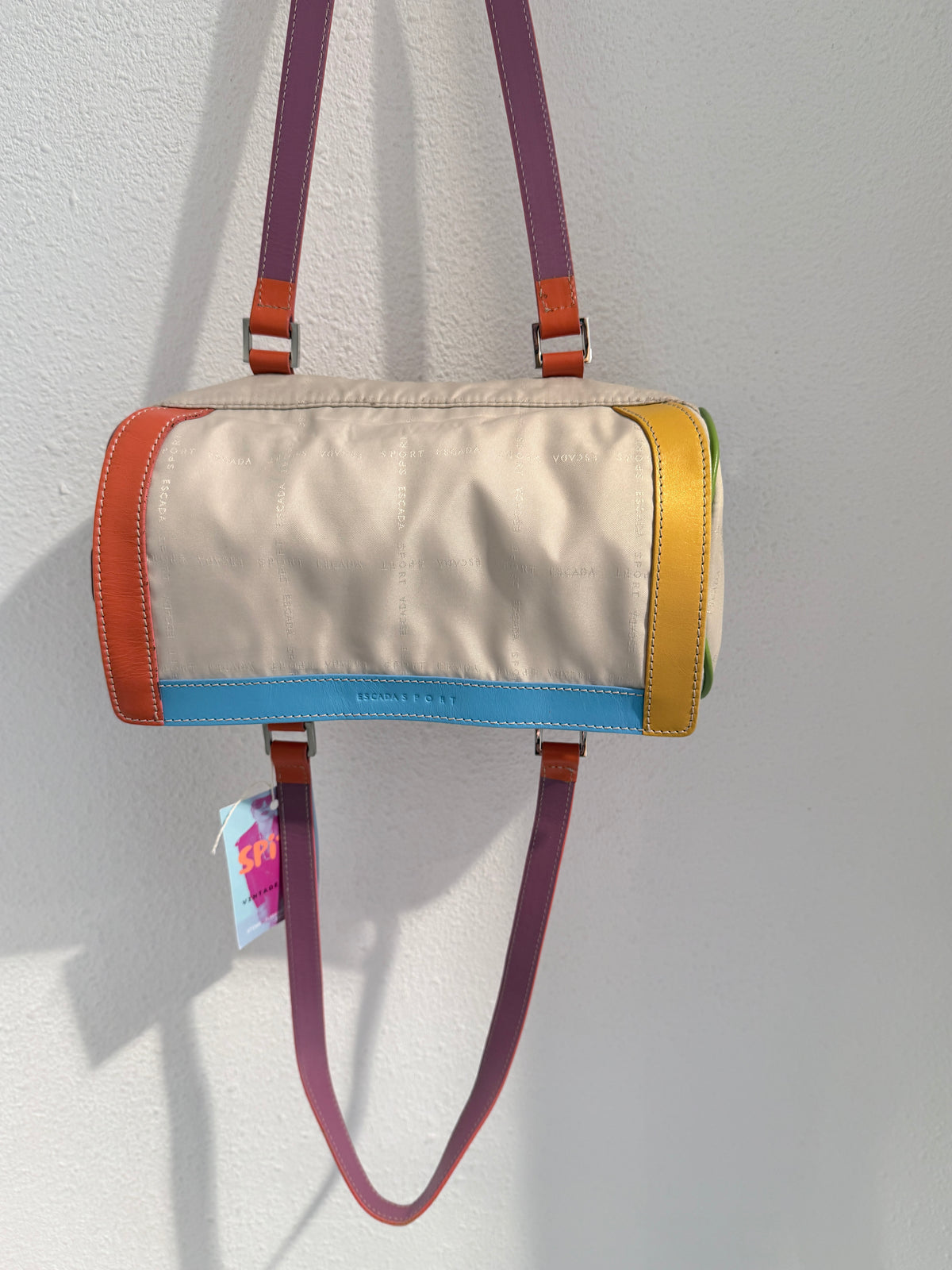 Vintage Y2K Escada Sport Cilindertas / Barrel Bag (Nieuwstaat)