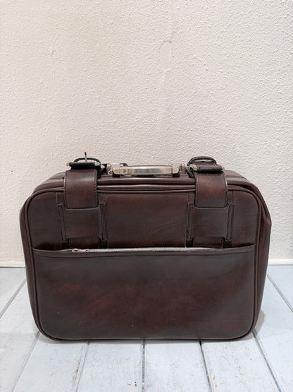 Vintage koffer | Skai leer