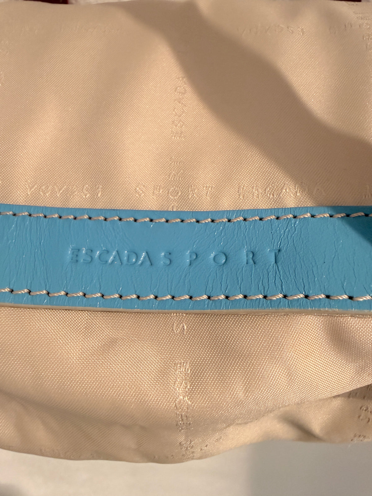 Vintage Y2K Escada Sport Cilindertas / Barrel Bag (Nieuwstaat)