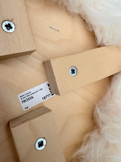 Vintage IKEA FROSTA 1999 | Fluffy designkruk