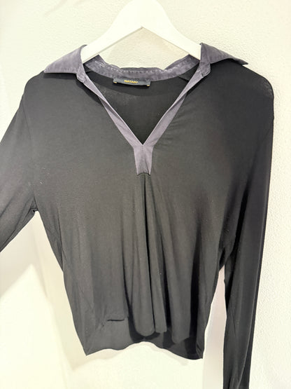 Vintage NATAN Top | Zwart | Tijdloze Designer Basic