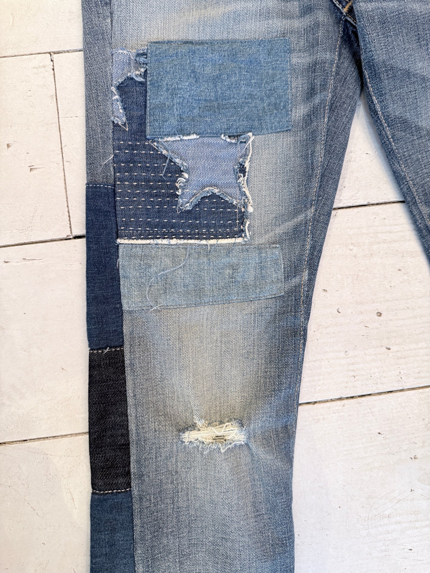 Polo Ralph
Lauren "Waverly Straight" Patchwork Star
Jeans