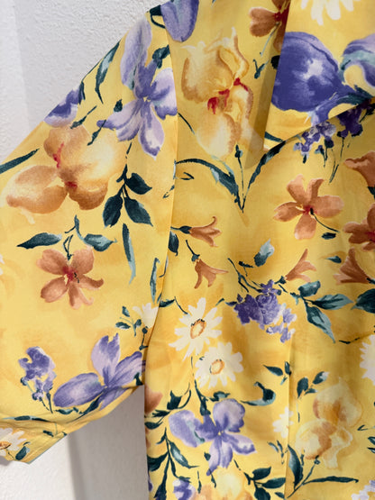Vintage blouse | gebloemd | Maat L