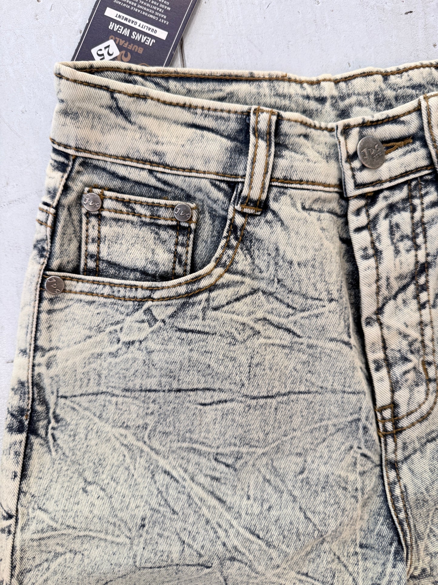Y2K flared acid jeans