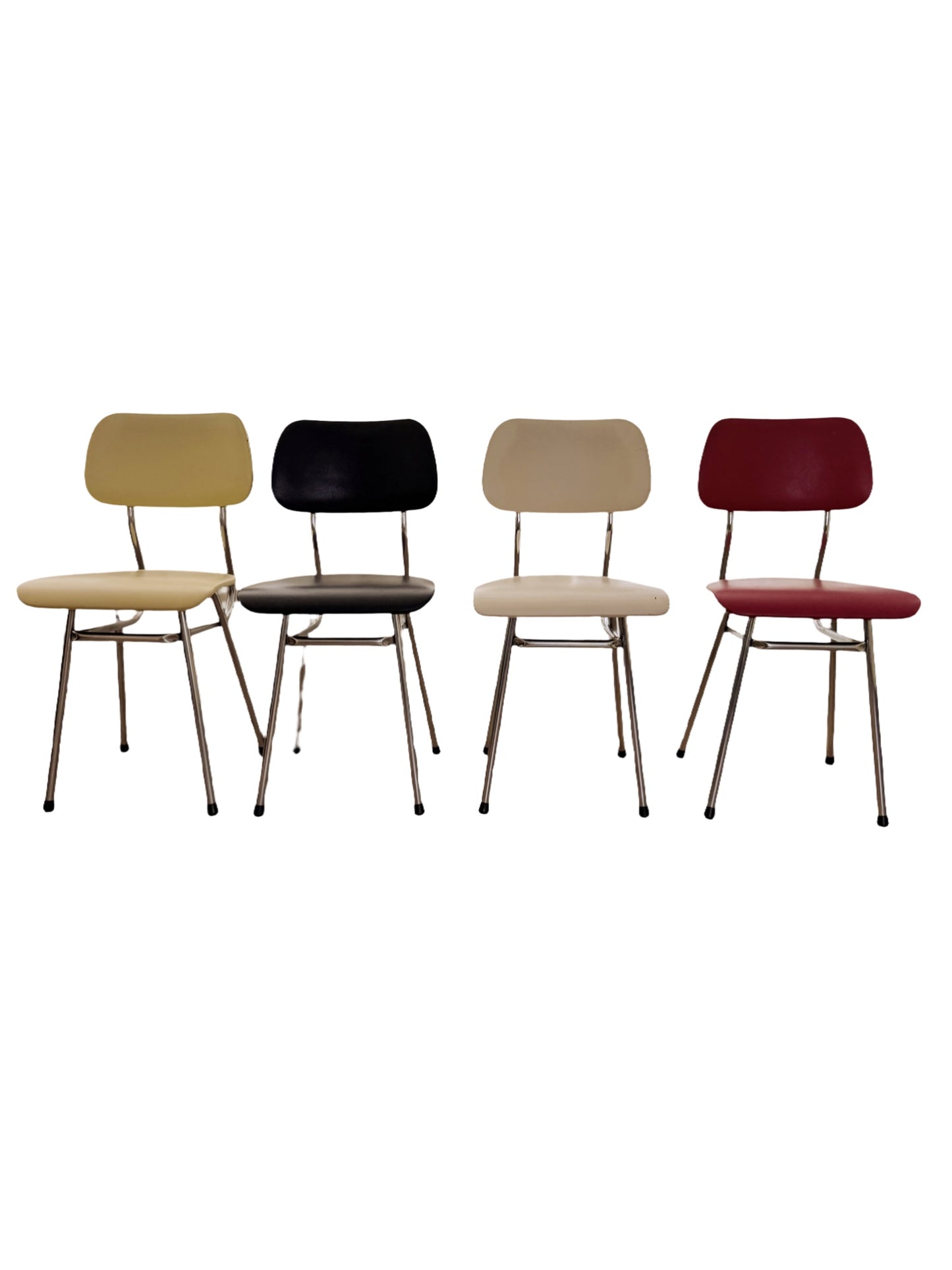 Vintage buisframe stoelen