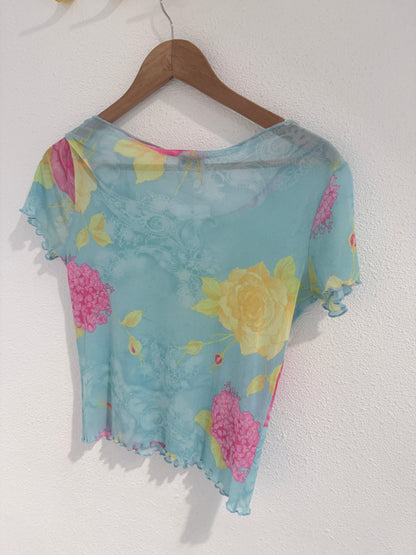 Vintage Y2K see through top | Maat S