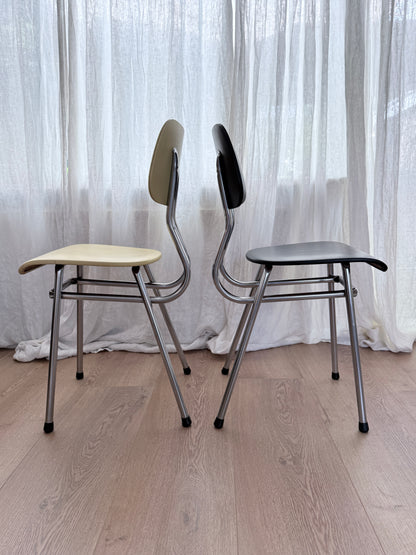 Vintage buisframe stoelen