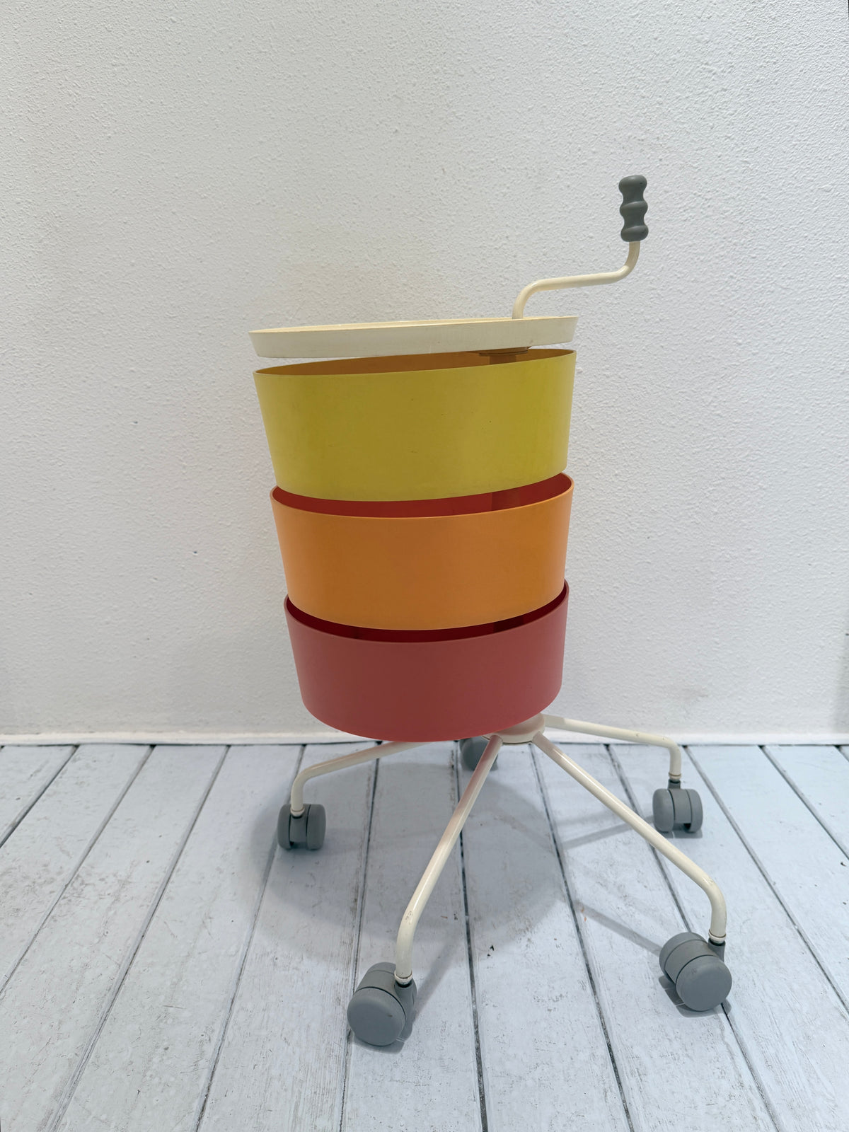 Vintage IKEA PS Klyftig Trolley | Maria Hedensjö Bergquist | Jaren 90 Pop-Art