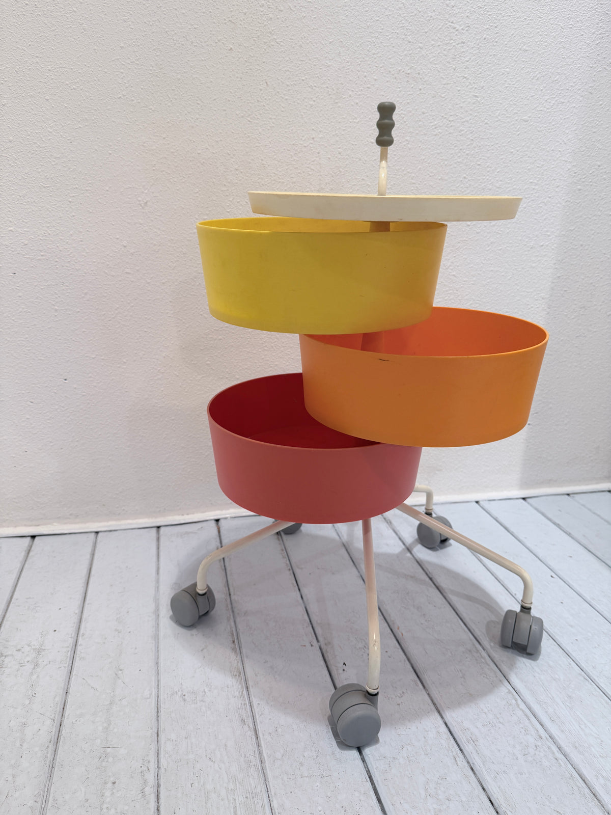 Vintage IKEA PS Klyftig Trolley | Maria Hedensjö Bergquist | Jaren 90 Pop-Art