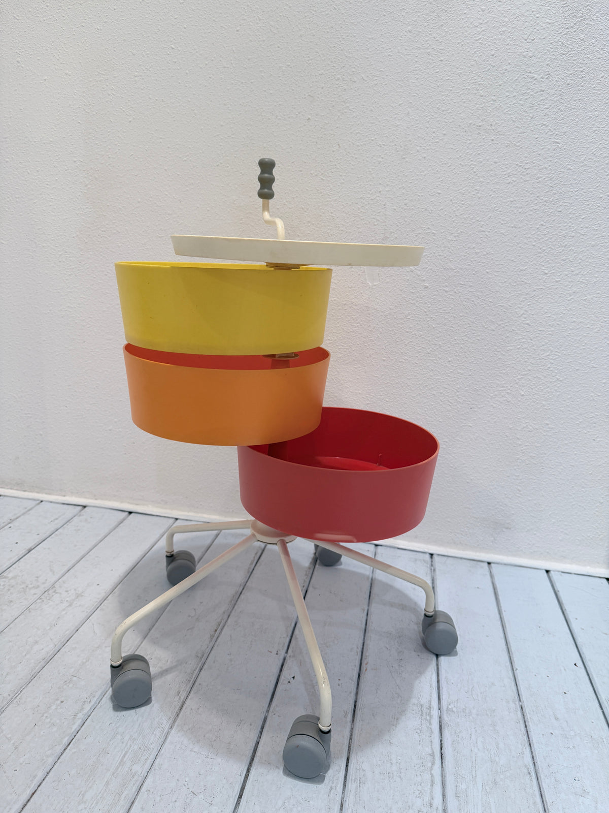 Vintage IKEA PS Klyftig Trolley | Maria Hedensjö Bergquist | Jaren 90 Pop-Art