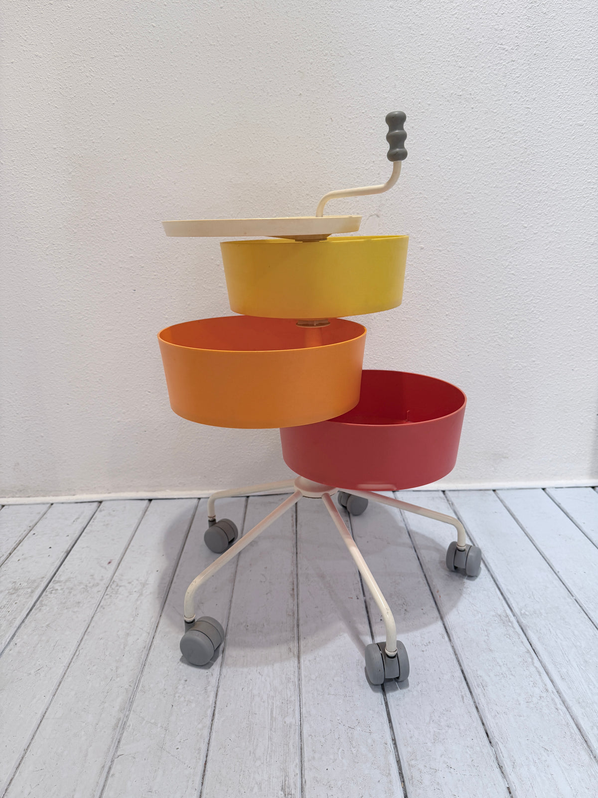 Vintage IKEA PS Klyftig Trolley | Maria Hedensjö Bergquist | Jaren 90 Pop-Art
